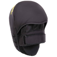 Лапа вигнута для боксу та єдиноборств Fistrage Flex 240x180x60 мм, 2шт, чорний-салатовий, код: VL-5485_BKLG