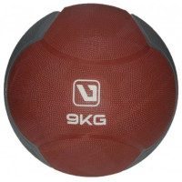Медбол LiveUp Medicine Ball 286мм, 9 кг, темно-вишневий-темно-синій, код: 2016052500182
