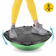 Балансувальна платформа 4Fizjo Bosu Ball 60 см, зелений, код: P-5907222931486