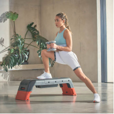 Степ-платформа з функцією лави Reebok RAP-15170RD чорний-червоний, код: 885652021883-IN