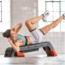 Степ-платформа з функцією лави Reebok RAP-15170RD чорний-червоний, код: 885652021883-IN