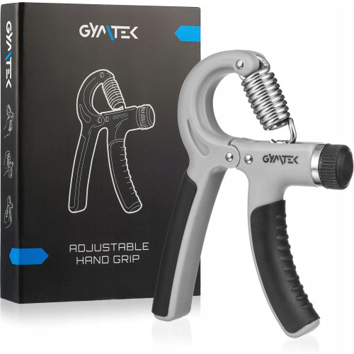 Еспандер регульований Gymtek 10-40кг сірий, код: 5907766667605