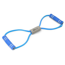 Еспандер гумовий з ручками Hop-Sport HS-L042YG синій, код: 5902308224933