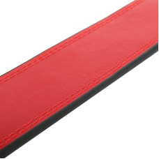 Пояс для пауерліфтингу з карабіном шкіряний Mdbuddy Weightlifting Belt S, чорний-червоний, код: TA-3231_SBKR