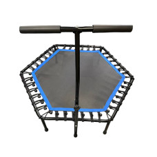 Батут для фітнесу (джампінг) Generation Fitness FF32G5C d=1220мм, чорний-синій, код: 523151-AX