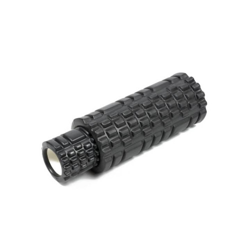 Масажний ролик EasyFit Grid Roller Double 330 мм, чорний, код: EF-7737s-4-EF