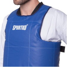 Захист корпусу для єдиноборств SportKo L (48-50), синій, код: SP-4708_LBL