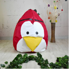 Крісло мішок Tia-Sport Angry Birds, оксфорд, L-1200х900 мм, червоний, код: sm-0074-1