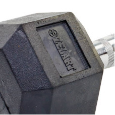 Гантель цільна шестигранна гексагональна Zelart 1х32,5 кг, код: TA-5159-32_5