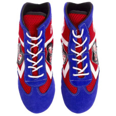 Борцівки для самбо Velo розмір 37 (22,5см), синій-червоний, код: OB-5800_37BLR