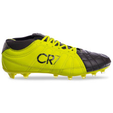 Бутси футбольні Owaxx CR7 розмір 42 (26см), лимонний-чорний, код: 191261-4_42YBK