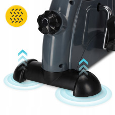 Міні велотренажер 4FIZJO Active 2 в 1 для рук та ніг Grey/Black, код: P-5905973401708