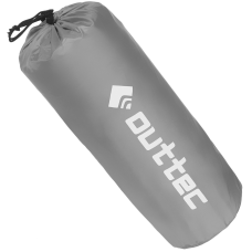 Надувний килимок Outtec 195х55х5см з подушкою соти сірий, код: 5907766662877