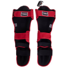 Захист гомілки та стопи для єдиноборств Top King Pro L червоний, код: TKSGP-SL_LR-S52