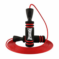 Скакалка швидкісна PowerPlay Jump Rope 3м, чорно-червона, код: PP_4213_Red
