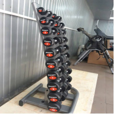 Стійка гантельна Fitnessport DR-16 (на 10 пар), код: 10150-AX