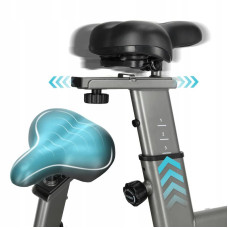 Велотренажер спінінговий (спінбайк) 4FIZJO Racing Black/Blue, код: P-5905973401654
