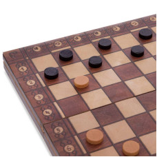 Набір настільних ігор PlayGame 3в1 шахи, шашки, нарди, код: W7701H-S52