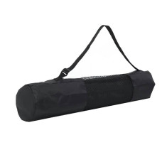 Килимок для йоги та фітнесу SportVida TPE 1830x610x10 мм, чорний, код: SV-EZ0061