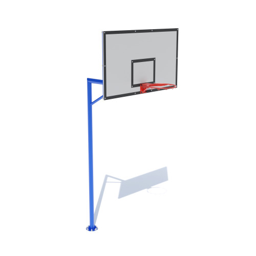 Баскетбольна стійка Brustyle FIBA 2100х1800х4040 мм, код: SG411