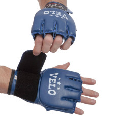 Рукавички для змішаних єдиноборств MMA Velo M червоний, код: ULI-4024_MR