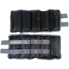 Обтяжувачі для ніг та рук EasyFit 2х2,5 кг, чорний, код: EF-AWTS-250-EF