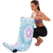 Коврик для фітнесу та йоги FitGo, код: FI-5662-21