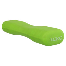 Гантель для фітнесу MDbuddy 1х1,5 кг, салатовий код: TA-5322-1_5