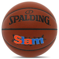 М'яч баскетбольний Spalding Slam №7, коричневий, код: 76886Y-S52