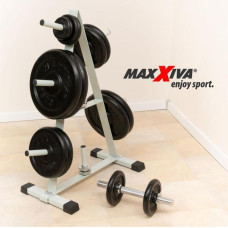 Набір дисків Maxxiva 4х2,5 кг, чорний, код: M-10085422-IN