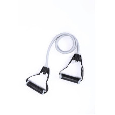 Еспандер трубчастий LivePro Tonic Tube Pro 1200x13x6 мм, сірий-чорний, код: 6951376150209