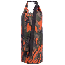 Водонепроникний гермомішок SP-Sport Waterproof Bag 30л камуфляж помаранчевий, код: TY-6878-30_KOR-S52