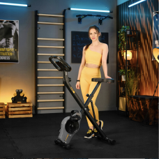 Велотренажер Trex Sport TX-340XB BRIZ магнітний сірий, код: 5902308232488