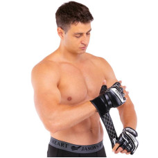 Рукавиці для змішаних єдиноборств MMA Fistrage XL, чорний, код: VL-4296_XLBK