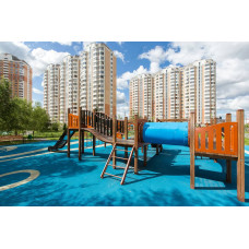 Ігровий комплекс InterAtletika Лабіринт Пірат 8814х5505х2585 мм, код: S715M-SM