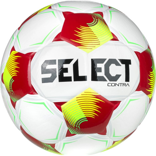 М'яч футбольний Select FB Contra v26 085417-012 №4, білий-червоний, код: 5703543459629