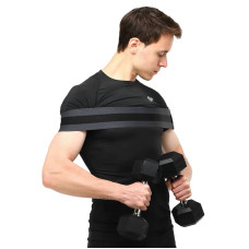 Резинка тканинна для вправ стрічка опору регульована Ezous Adjustable Hip Band 600-800х80 мм, чорний, код: K-01