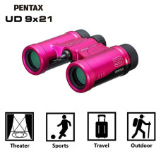 Бінокль Pentax UD 9x21 Pink (61815), код: 930264-SVA