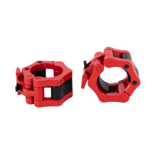 Замок для грифа пластик Generation Fitness FF61D1 (пара) червоний, код: 523486-AX