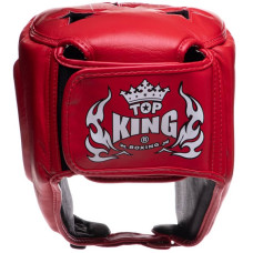 Шолом боксерський відкритий Top King Super S червоний, код: TKHGSC_SR-S52