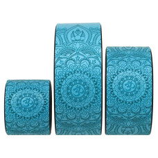 Колесо для йоги набір FitGo Fit Wheel Yoga, набір 3 шт, синій, код: FI-0086_BL