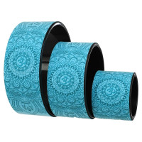 Колесо для йоги набір FitGo Fit Wheel Yoga, набір 3 шт, синій, код: FI-0086_BL