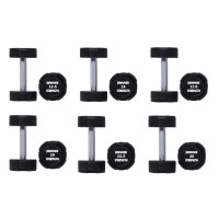 Гантельний ряд Hammer Strength TPU 12.5-25 кг (6 пар), 225 кг, код: 523476-AX