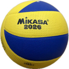 М"яч волейбольний Mikasa 2026 PU №5 (Replika), жовто-синій, код: MVA300PU-Y-WS