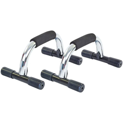 Опори для віджимання SP-Sport Push-Up Bar 15x25 см металик, код: FI-3972-S52