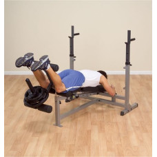 Лава для жиму з тренажерною стійкою Body-Solid Professional GDIB46L (1289), код: M-1368446-IN