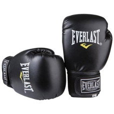 Боксерські рукавички Everlast 12oz, чорний, код: EVDX380-12BL-WS