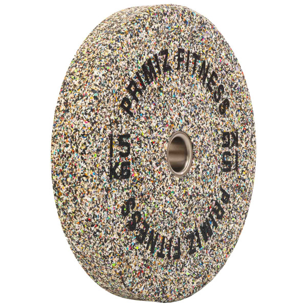 Бамперні диски із структурної гуми Record Bumper Plates 51мм, 15кг, сірий, код: TA-4787-15