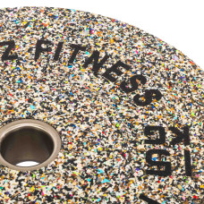 Бамперні диски із структурної гуми Record Bumper Plates 51мм, 15кг, сірий, код: TA-4787-15