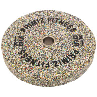 Бамперні диски із структурної гуми Record Bumper Plates 51мм, 15кг, сірий, код: TA-4787-15